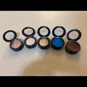 Mac eyeshadows miscellaneous colors
